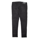 VANS Mens Jeans Black Regular Skinny W34 L30
