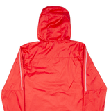 NIKE I2i International Soccer Academy Mens Track Jacket Red Hooded M