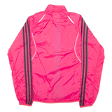 ADIDAS Womens Shell Jacket Pink Nylon UK 8