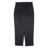 DICKIES Workwear Mens Trousers Black Relaxed Tapered W35 L33