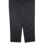 DICKIES Workwear Mens Trousers Black Relaxed Tapered W35 L33