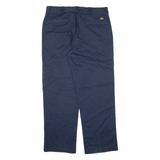 DICKIES 874 Workwear Mens Trousers Blue Regular Straight W36 L30