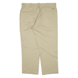 DICKIES 874 Workwear Mens Trousers Beige Regular Straight W40 L28