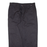 DICKIES Workwear Mens Trousers Black Relaxed Straight W38 L28