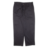 DICKIES Workwear Mens Trousers Black Relaxed Straight W38 L28