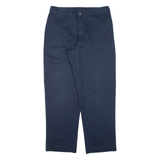 DICKIES Workwear Mens Trousers Blue Regular Straight W34 L30