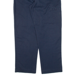 DICKIES Workwear Mens Trousers Blue Regular Straight W34 L30