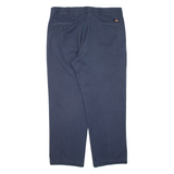 DICKIES 874 Workwear Mens Trousers Blue Regular Straight W40 L30