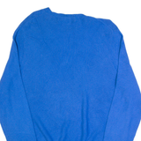 POLO RALPH LAUREN GOLF Mens Jumper Blue V-Neck Tight Knit L