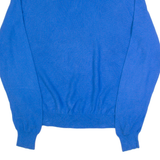 POLO RALPH LAUREN GOLF Mens Jumper Blue V-Neck Tight Knit L