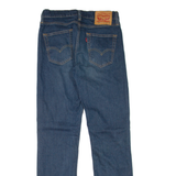 LEVI'S 514 Jeans Mens Blue Slim Straight Stone Wash W29 L32