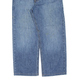 TOMMY HILFIGER Mens Jeans Blue Regular Straight Stone Wash W32 L25
