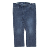 NAUTICA Stretch Mens Jeans Blue Regular Straight Stone Wash W38 L25