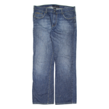 CALVIN KLEIN JEANS Womens Jeans Blue Slim Bootcut Stone Wash W36 L33