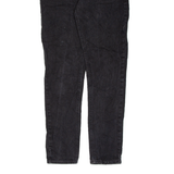 CALVIN KLEIN JEANS Womens Jeans Black Slim Straight W26 L30