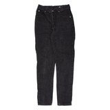 CALVIN KLEIN JEANS Womens Jeans Black Slim Straight W26 L30