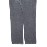 LEVI'S 505 Low Rise Womens Jeans Black Slim Straight Charcoal Wash W34 L31