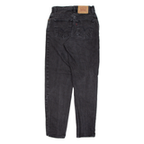 LEVI'S 551 Womens Jeans Black Regular Tapered Charcoal Wash W26 L31