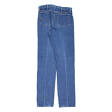 WRANGLER Mens Jeans Blue Slim Straight Stone Wash W32 L36