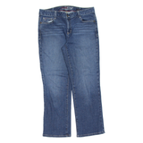 TOMMY HILFIGER Womens Jeans Blue Slim Straight Stone Wash W30 L25