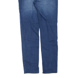 CALVIN KLEIN JEANS Womens Jeans Blue Slim Skinny Stone Wash W30 L30