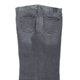 NAUTICA Mens Jeans Black Slim Straight Charcoal Wash W38 L30