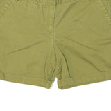 J CREW City Fit Womens Chino Shorts Green M W30