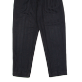 CR-4709 Striped Womens Trousers Black Slim Tapered 90s W24 L28