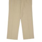 MADIE'S Pleated Womens Trousers Beige Regular Straight 90s W32 L32
