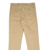 TOMMY HILFIGER Mercer Chino Mens Twill Trousers Beige Regular Straight W32 L32