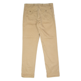 TOMMY HILFIGER Mercer Chino Mens Twill Trousers Beige Regular Straight W32 L32
