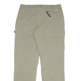 THE NORTH FACE Outdoor Womens Trousers Grey Regular Straight Nylon W34 L30