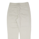 REISS Womens Twill Trousers Grey Regular Tapered W30 L24