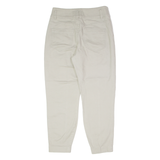 REISS Womens Twill Trousers Grey Regular Tapered W30 L24