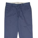 DICKIES 874 Workwear Mens Twill Trousers Blue Regular Straight W40 L23