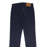 LEVI'S 511 BIG E Mens Twill Trousers Blue Slim Straight W30 L32