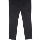 LEVI'S 721 High Rise BIG E Womens Trousers Black Regular Skinny W31 L30