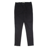 LEVI'S 721 High Rise BIG E Womens Trousers Black Regular Skinny W31 L30