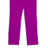 LAUREN RALPH LAUREN Womens Trousers Purple Regular Straight W30 L27