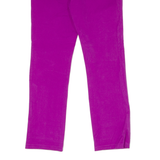LAUREN RALPH LAUREN Womens Trousers Purple Regular Straight W30 L27