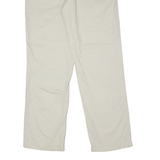 TOMMY HILFIGER Chino Mens Twill Trousers Cream Regular Straight W34 L32