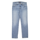 LEVI'S Mid Rise Womens Jeans Blue Slim Skinny Stone Wash W28 L29