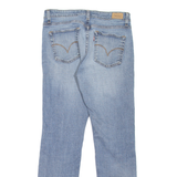 LEVI'S Mid Rise Womens Jeans Blue Slim Skinny Stone Wash W28 L29