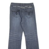 TERRA NOSTRA Womens Jeans Blue Regular Bootcut Stone Wash W30 L30