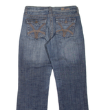 KUT Womens Jeans Blue Regular Straight Stone Wash W30 L29