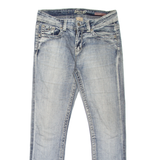 BECXY B Eva Womens Jeans Blue Slim Straight Stone Wash W29 L28