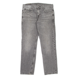 LEVI'S Mens Jeans Grey Slim Tapered Stone Wash W30 L27