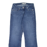 LEVI'S 529 Curvy Womens Jeans Blue Regular Bootcut Stone Wash W28 L31