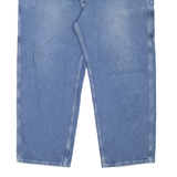 CARHARTT Dungaree Fit Carpenter Workwear Mens Jeans Blue Tapered W46 L30