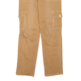 DICKIES Workwear Womens Jeans Beige Slim Straight W28 L28